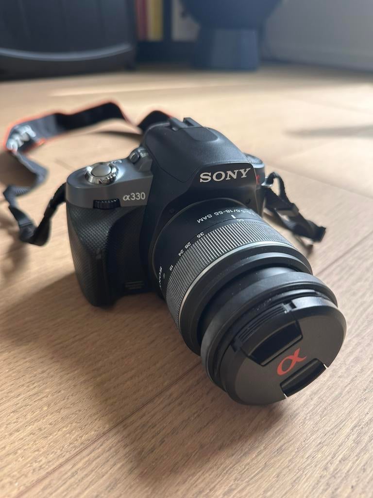 Sony Alpha A330 spiegelreflexcamera + 2 lenzen – prima staat, Ophalen, Zo goed als nieuw, Spiegelreflex, Sony