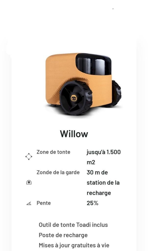 TOADI EEVE robotgrasmaaier, Ophalen