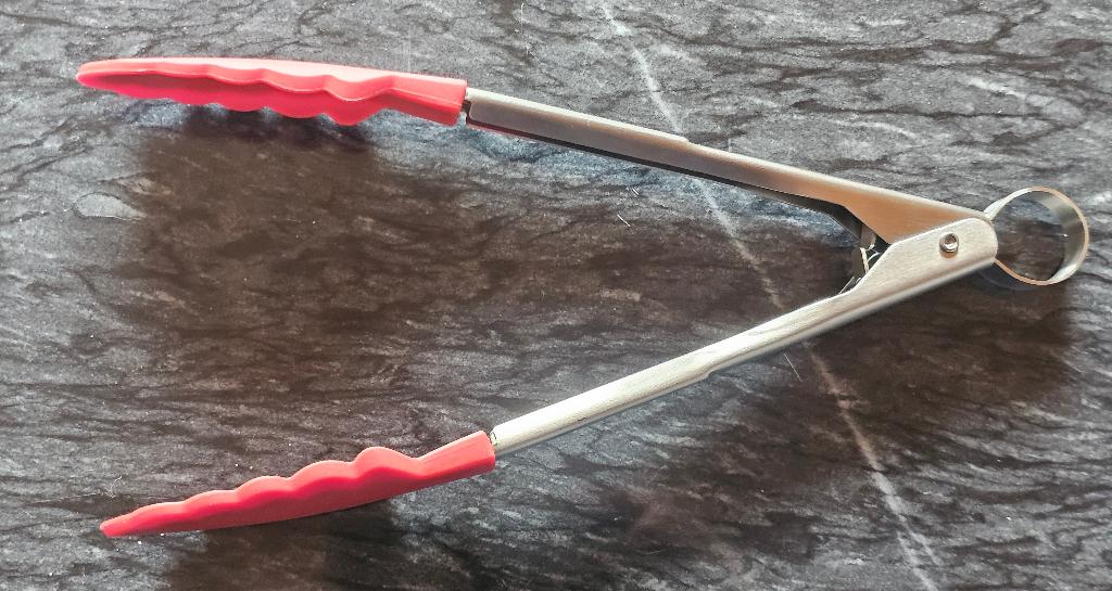 Serveertang 24cm M/silicone Rood Cuisipro 74 708605, Huis en Inrichting, Keuken | Keukenbenodigdheden, Overige typen, Verzenden