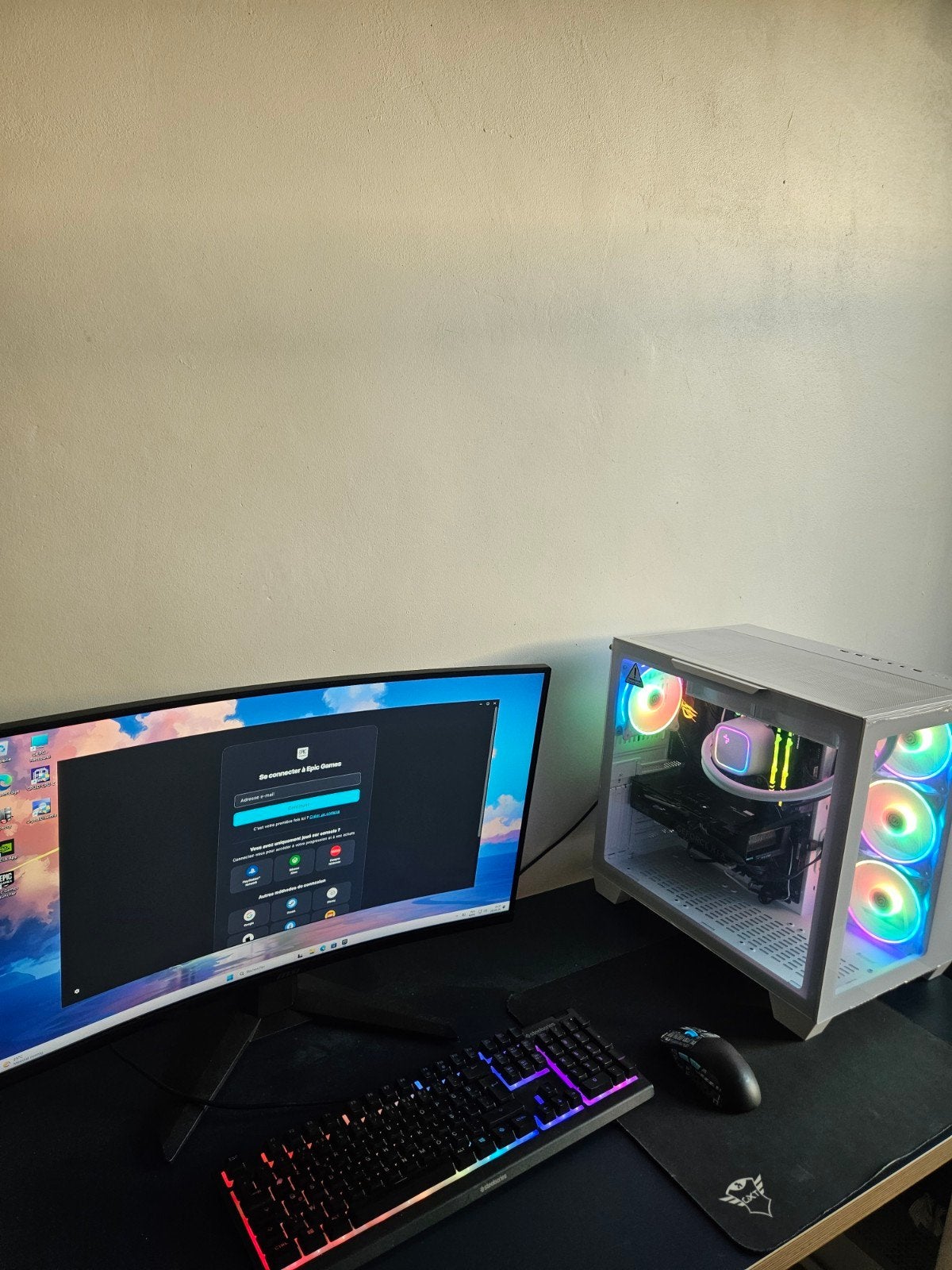 GAMING PC - RYZEN 7 5800 - RTX 4060 - 16GB 3200MHZ !, Informatique & Logiciels, Enlèvement, Gaming, SSD
