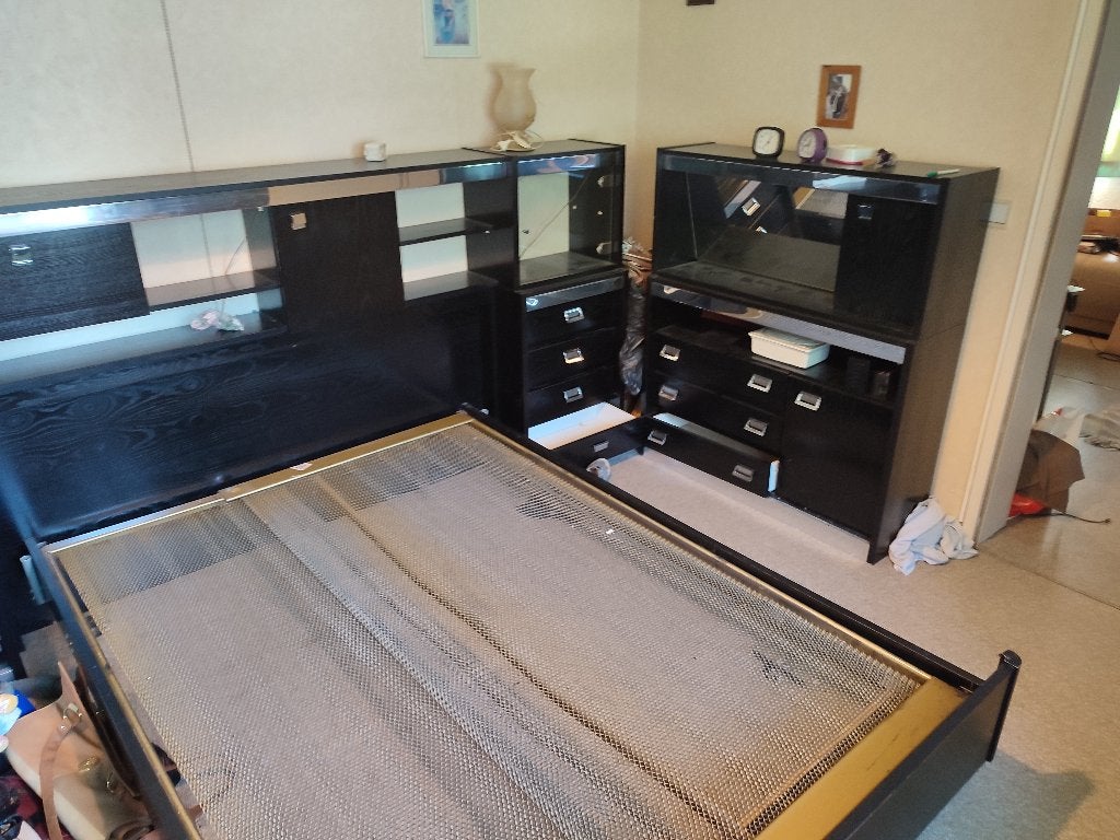 Chambre à coucher, Maison & Meubles, Enlèvement, Utilisé, Deux personnes, Année 80