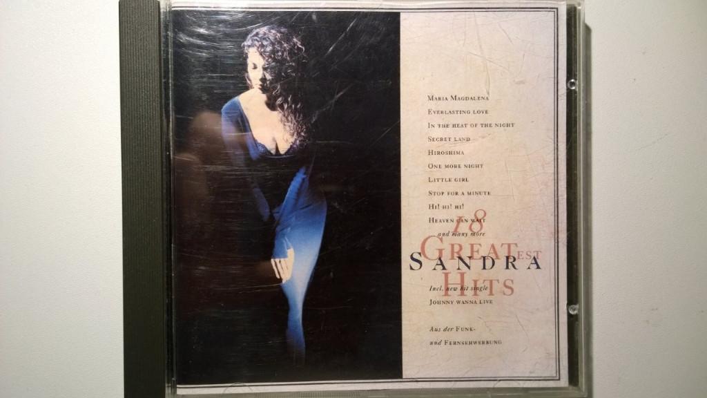 Sandra - 18 Greatest Hits, Ophalen of Verzenden, Zo goed als nieuw