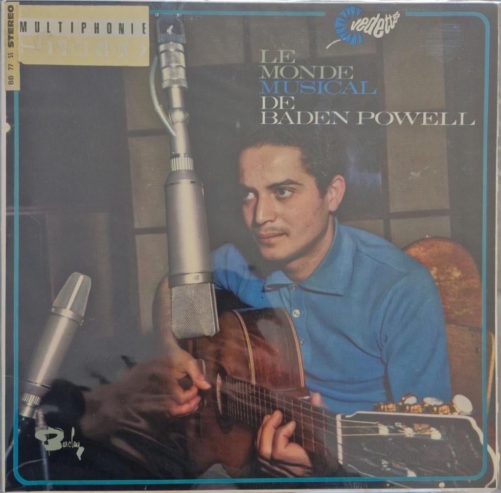 LP Baden Powell‎ — « Le Monde musical de Baden Powell », Enlèvement ou Envoi, Comme neuf, Jazz, LP
