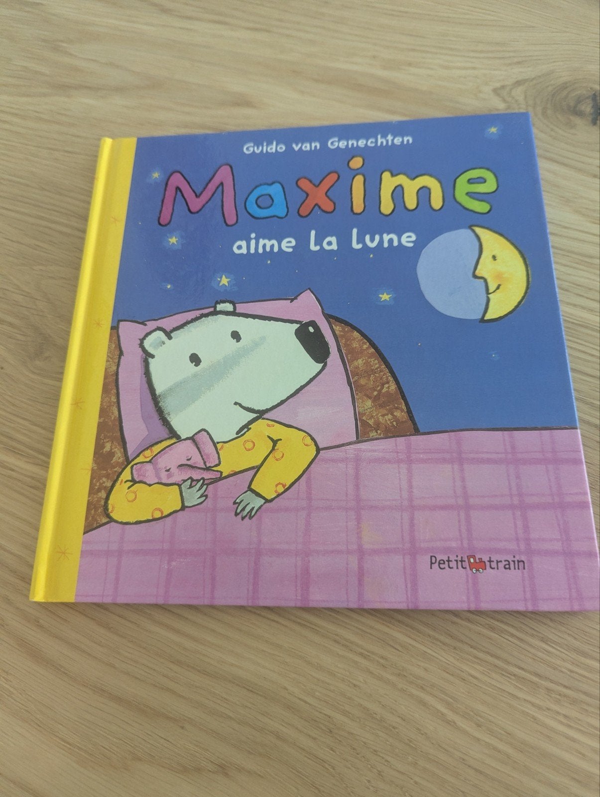 Livre d'images Max aime la lune Guido van Genechten
Max aime, Enlèvement ou Envoi