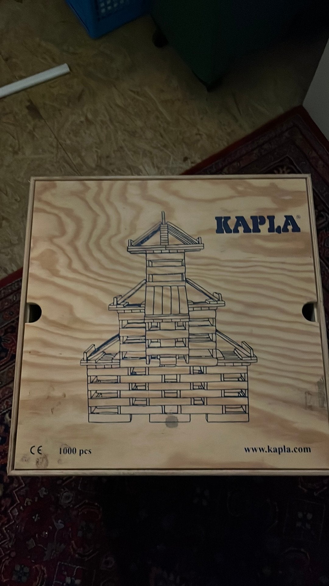 Kapla box met +1000 pcs, Ophalen, Zo goed als nieuw