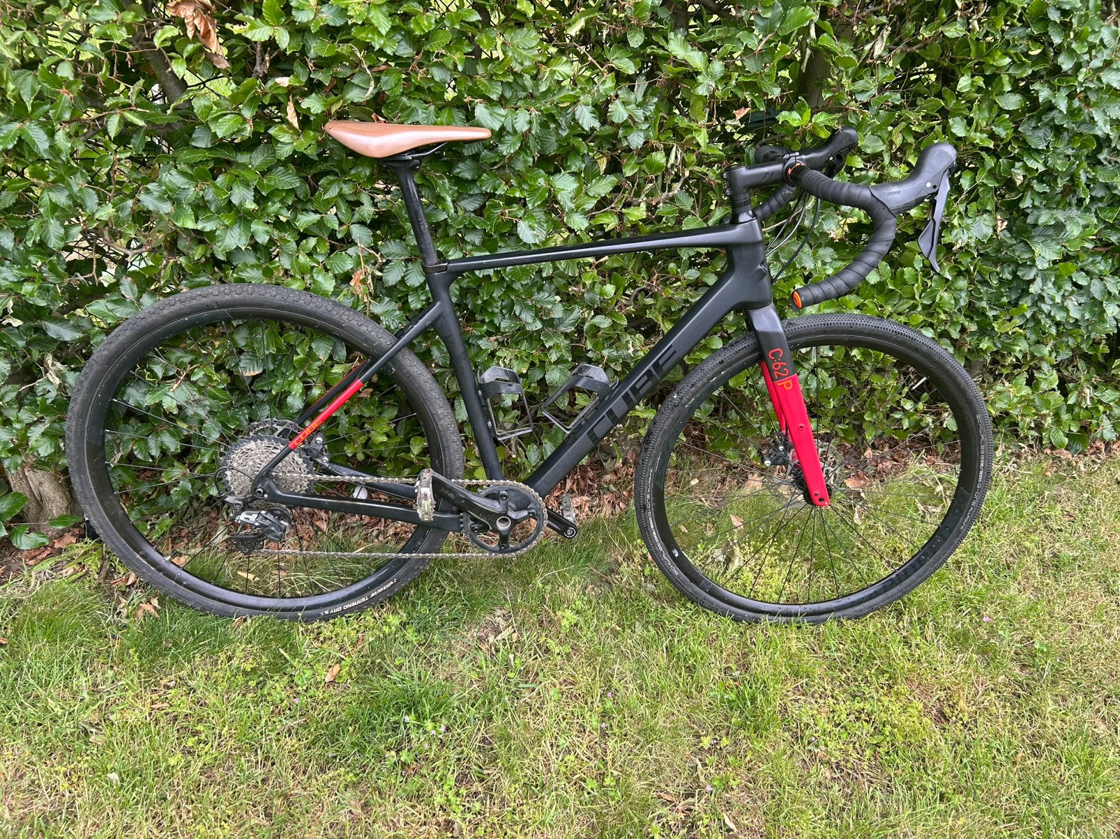 Cube Nuroad C62 pro, Gebruikt, Carbon, Heren, Schijfrem