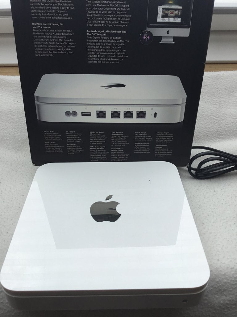 APPLE Time Capsule 1 TB, Ophalen of Verzenden, Gebruikt, Router, Apple