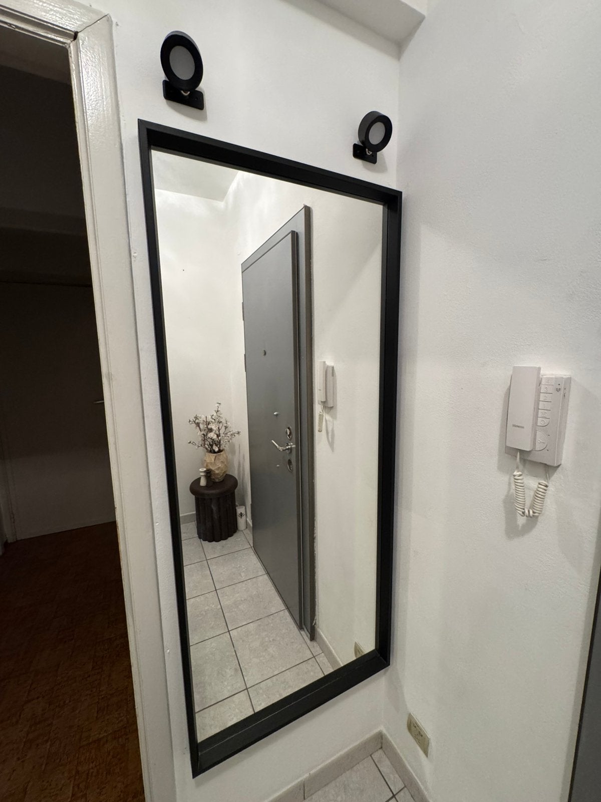 IKEA  Spiegel, en spotjes, Huis en Inrichting, Ophalen, Zo goed als nieuw