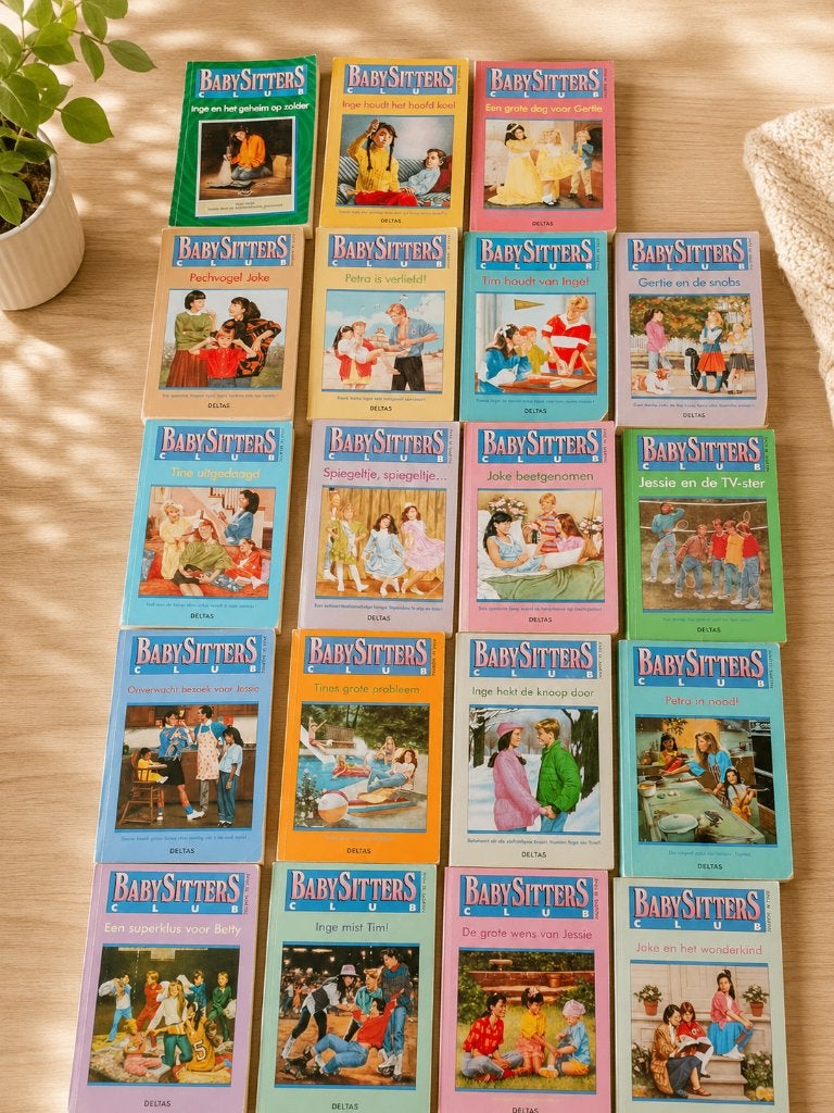 Baby-Sitters Club – Set van 19 vintage boeken, Boeken, Gelezen, Ophalen of Verzenden, Fictie, Ann M. Martin