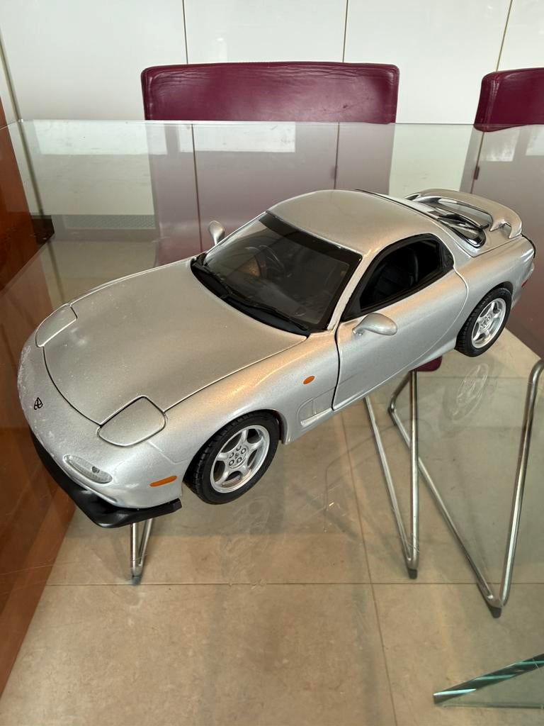 Zeldzame Mazda RX7 1:18 Kyosho zonder doos, Ophalen of Verzenden, Zo goed als nieuw, Auto, Kyosho