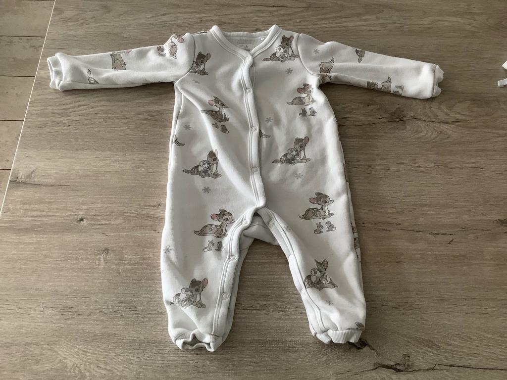 Disney Bambi baby piyama (Maat 62), Meisje, Disney-C&A, Ophalen of Verzenden, Zo goed als nieuw