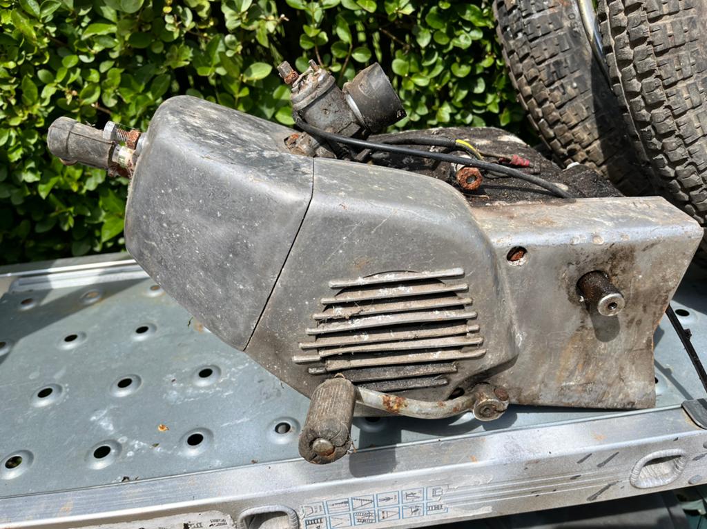 Tomos blokje 50 cc en twee wielen, Ophalen, Gebruikt, Blok