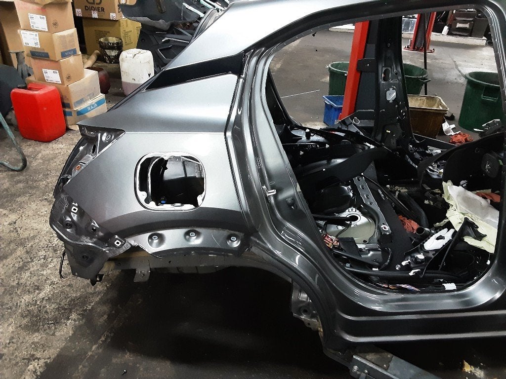 AILE ARRIÈRE DROIT Nissan Juke (F16) (01-2019/-), Garde-boue, Mevr. I. Hauben, Utilisé, Arrière