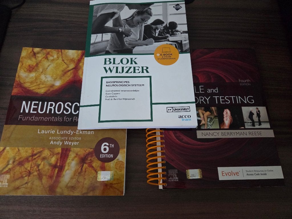Alle handboeken voor 1e jaar bach Kinesitherapie (€800), Livres, Enlèvement, Comme neuf, Enseignement supérieur