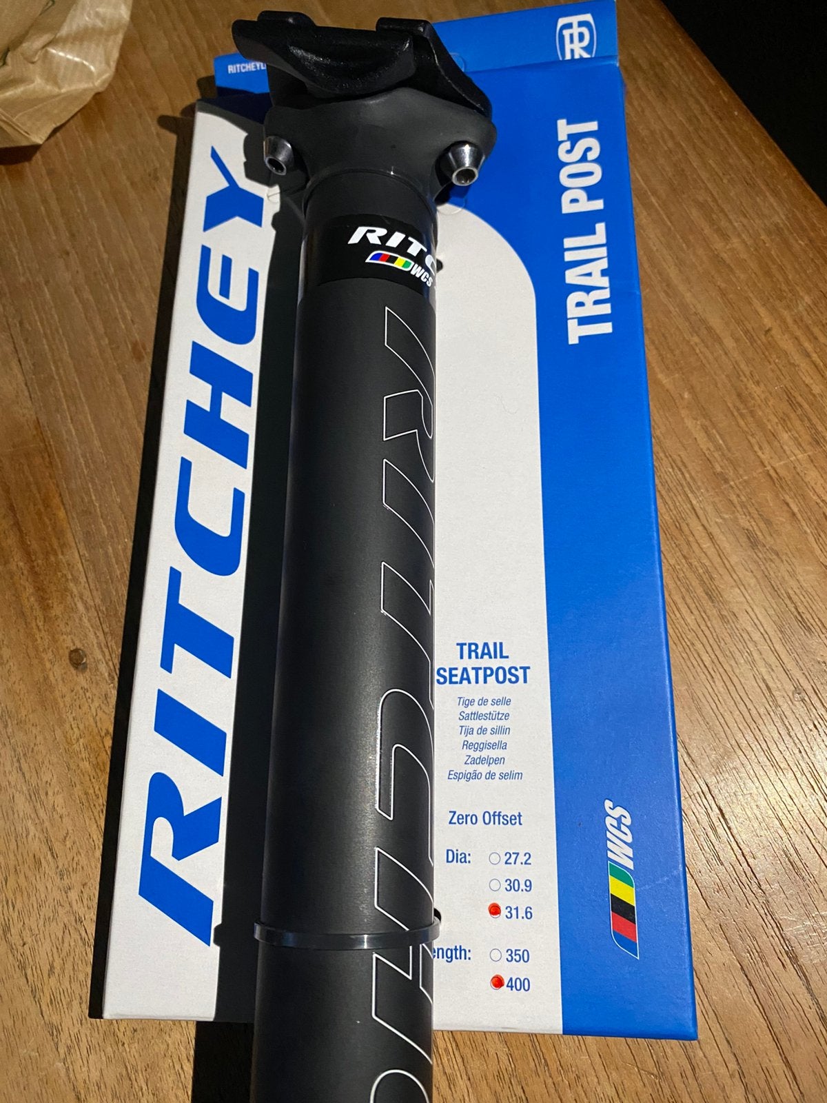 Ritchey zalelpen 31,6, Fietsen en Brommers, Ophalen, Zo goed als nieuw