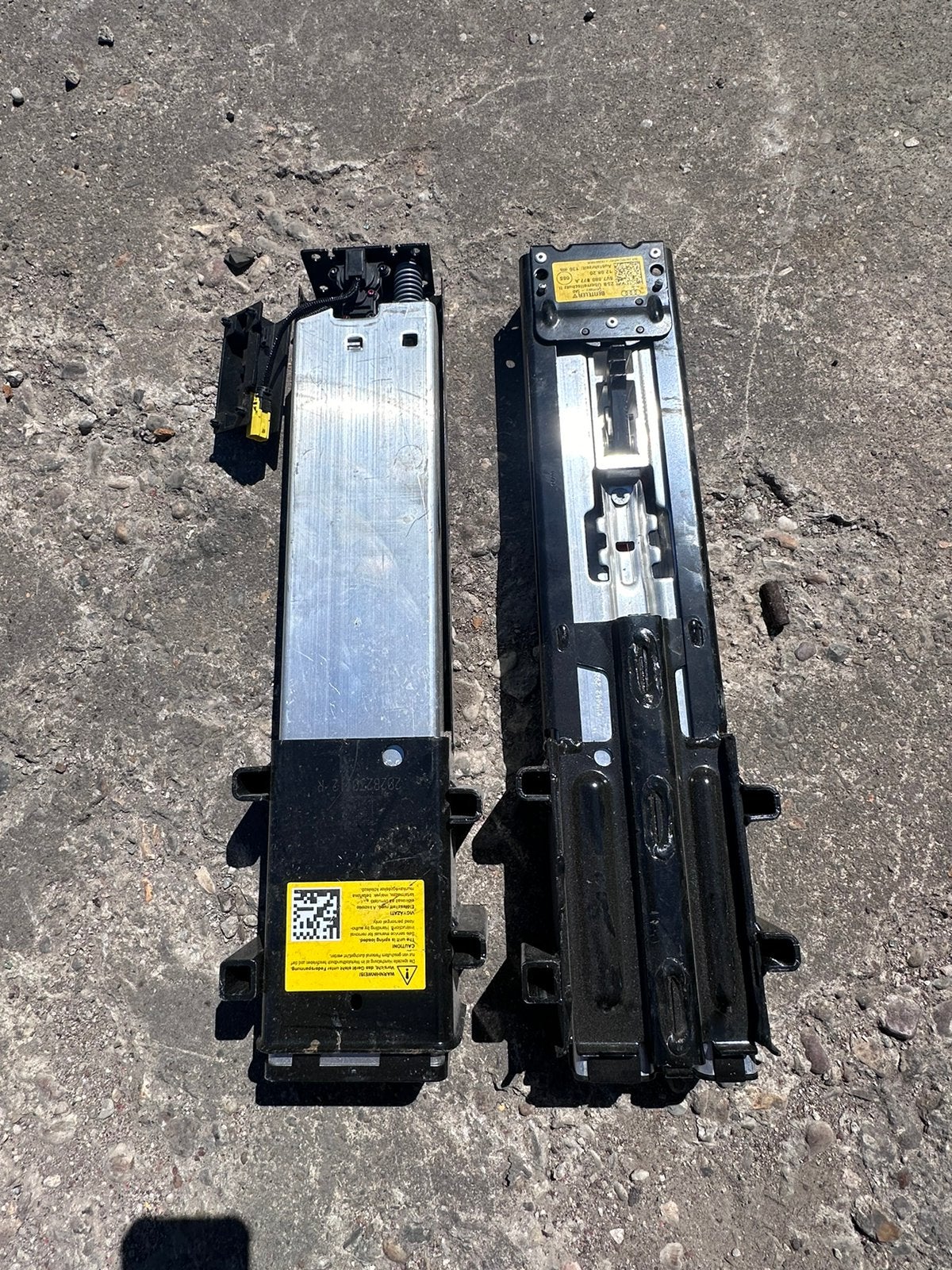 Cassette d arceau audi, Enlèvement