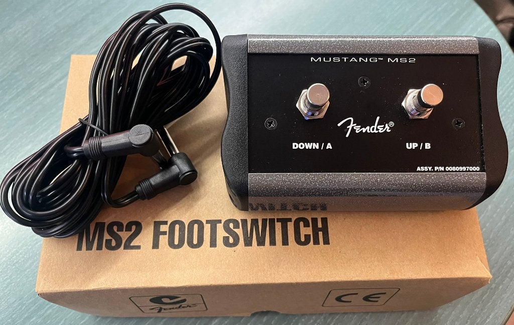 Fender MS-2 Foot Switch, Muziek en Instrumenten, Snaarinstrumenten | Gitaren | Elektrisch, Ophalen of Verzenden, Zo goed als nieuw