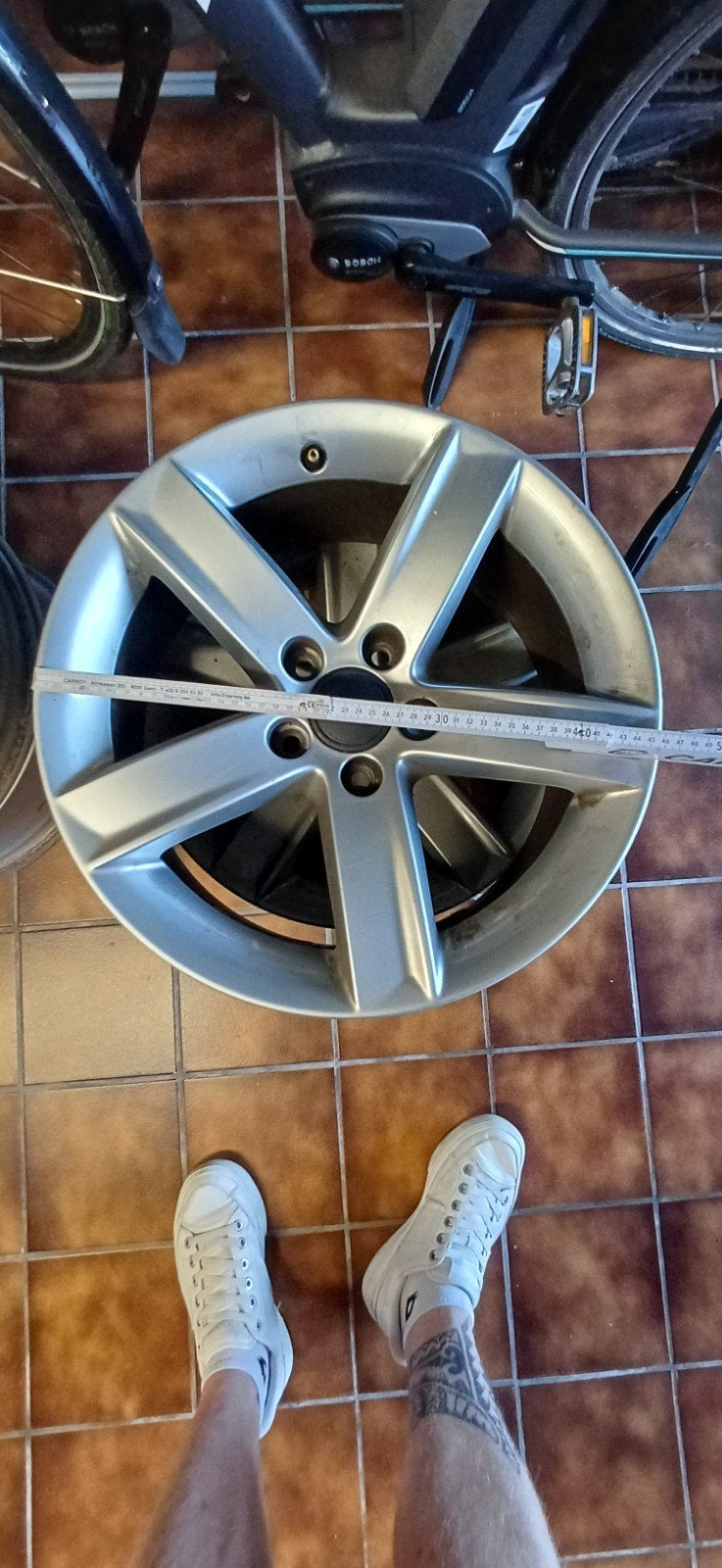 audi velgen, Autos : Pièces & Accessoires, Pneus & Jantes, Enlèvement, 18 pouces, Jante(s)
