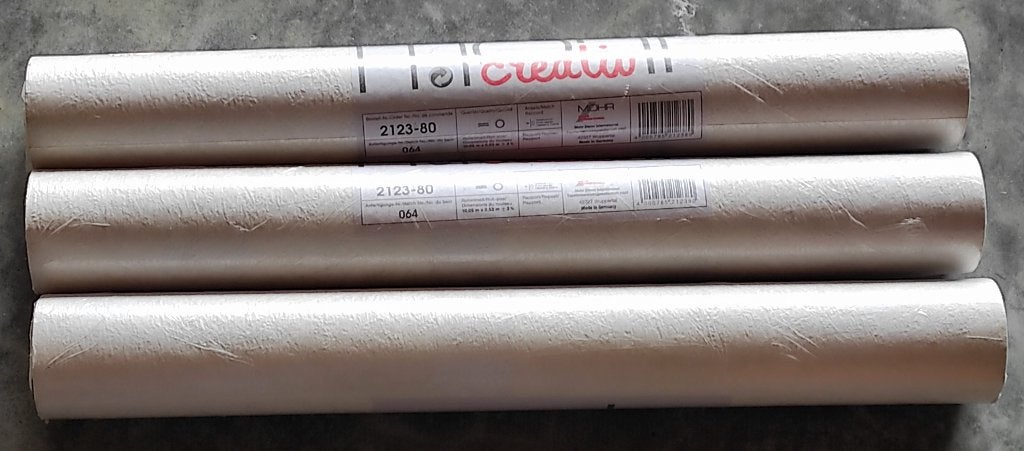 drie rollen behangpapier nieuw, Ophalen, Papierbehang, Structuur