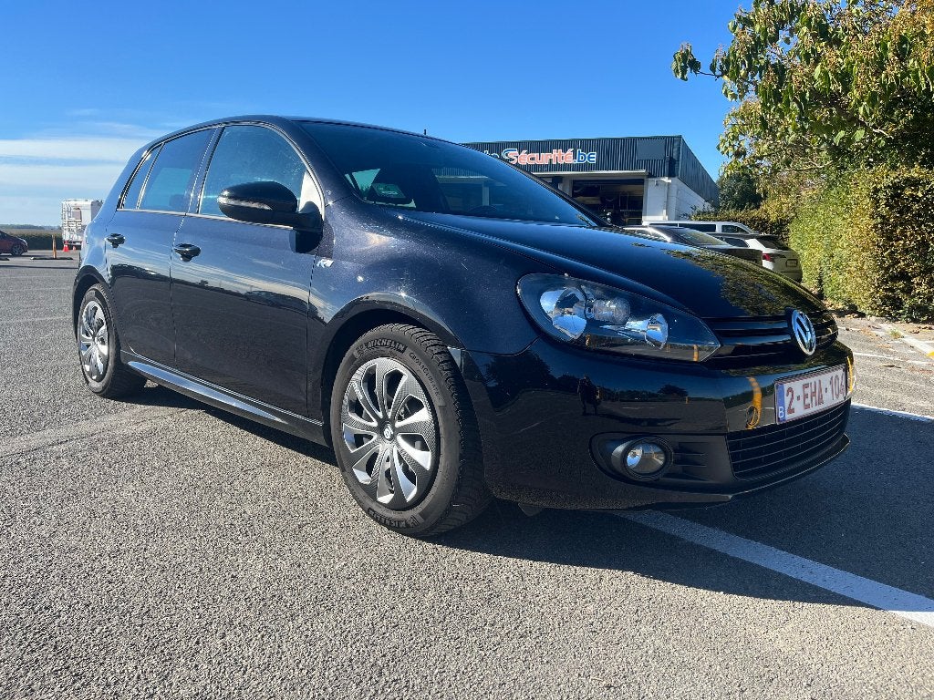 golf 6 r-line 2012, Autos, Euro 5, Boîte manuelle, Noir, 5 portes