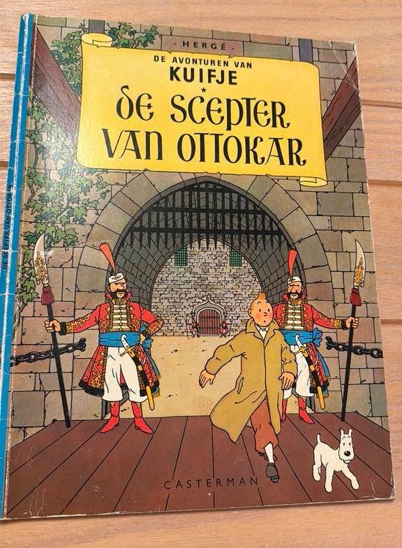 De Scepter Van Ottokar - herdruk 1966, Boeken, Ophalen of Verzenden, Gelezen