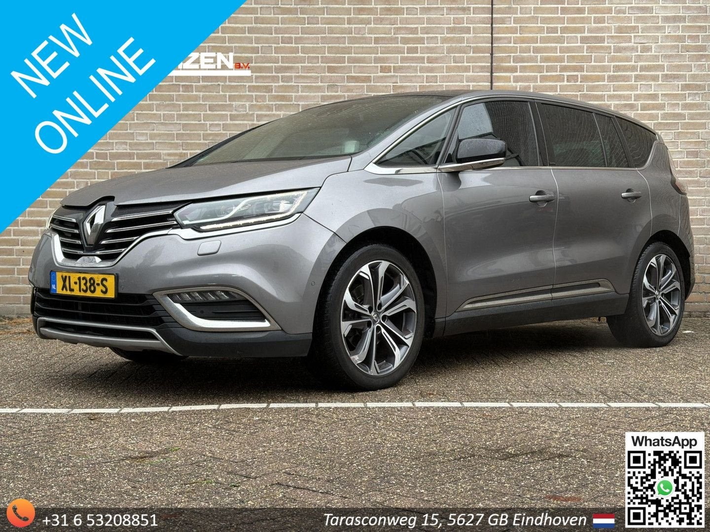 Renault Espace 1.6 dCi Initiale Paris 7p. | Pano | HUD | Cam, Auto's, Automaat, Monovolume, Verwarmde buitenspiegels, Bedrijf