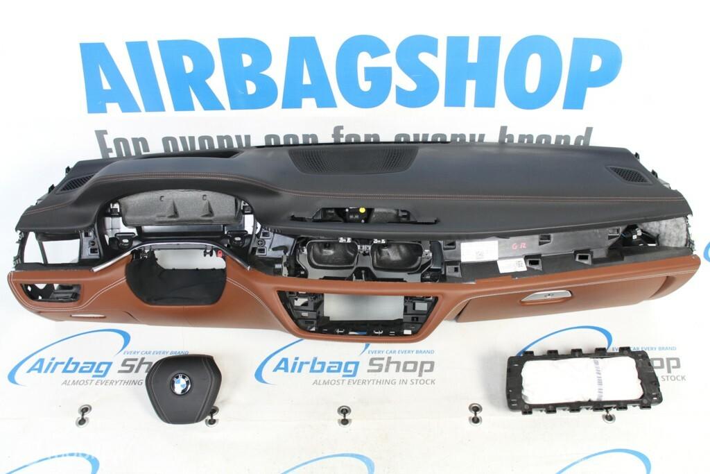 Airbag kit Tableau de bord cuir BMW 7 G11 G12, Enlèvement ou Envoi, Utilisé