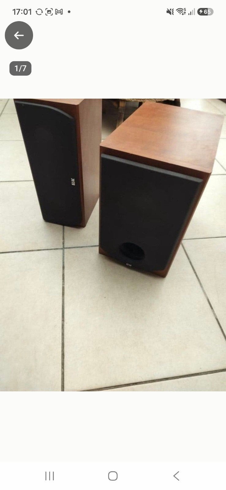 Elac speaker / subwoofer, Audio, Tv en Foto, Ophalen, Subwoofer