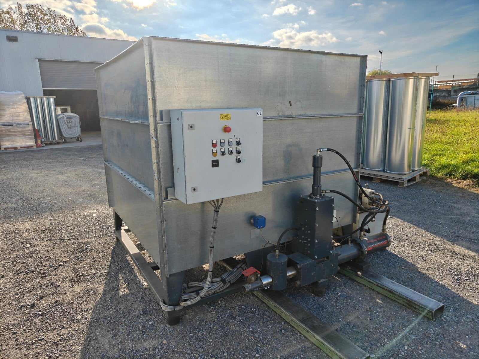 Presse à briquettes Reinbold RB 100, entièrement fonctionnel, Articles professionnels, Enlèvement