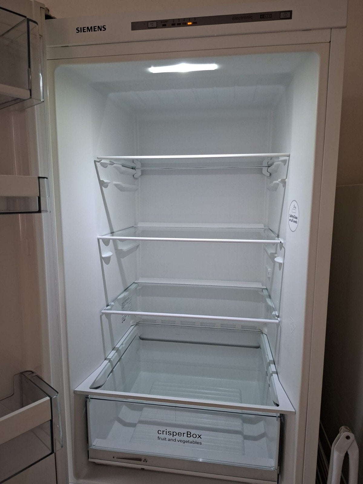 Siemens frigo met diepvries A++ energie, Ophalen, Gebruikt, 200 liter of meer, 60 cm of meer