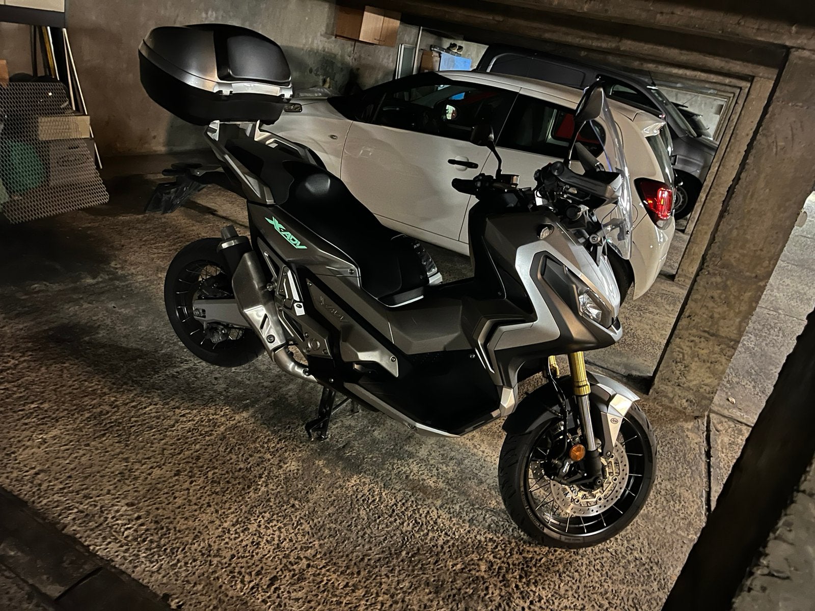 HONDA Xadv 750 de 2017, Enlèvement