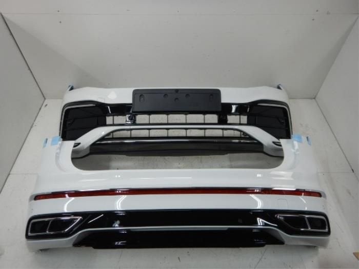 VW Tiguan 5NA Facelift R-Line Bumperset Voor + Achter, Ophalen of Verzenden, Gebruikt