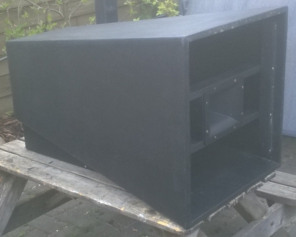 Luidsprekers 12 inch 150 - 300 Watt, 2 stuks, Stereo speakers, Ophalen of Verzenden, Zo goed als nieuw, Basreflex
