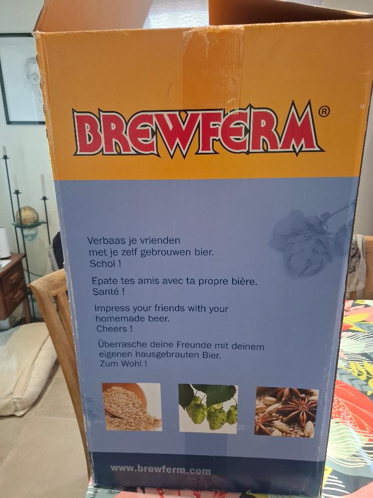 Kit complet pour créer sa propre bière, Enlèvement, Neuf