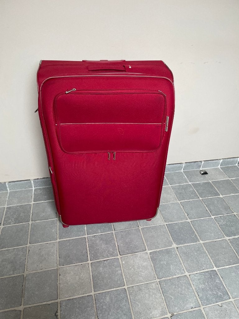 grote valies reiskoffer delsey, Ophalen, Zo goed als nieuw, Wieltjes