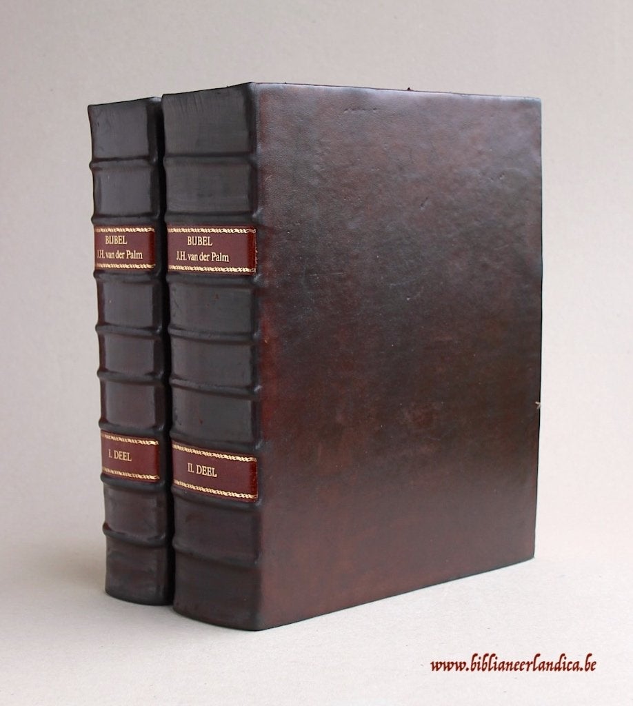 Antieke BIJBEL BIBLIA (1822-30) J.H. VAN DER PALM - Leiden, Antiek en Kunst, Verzenden, J.H. Van der Palm