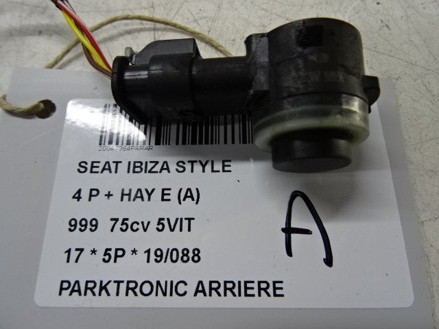 CAPTEUR AIDE AU STATIONNEMENT Seat Ibiza V (KJB) (01-2017/-), Seat Deutschland GmbH, Service@seat.de, Utilisé, Seat