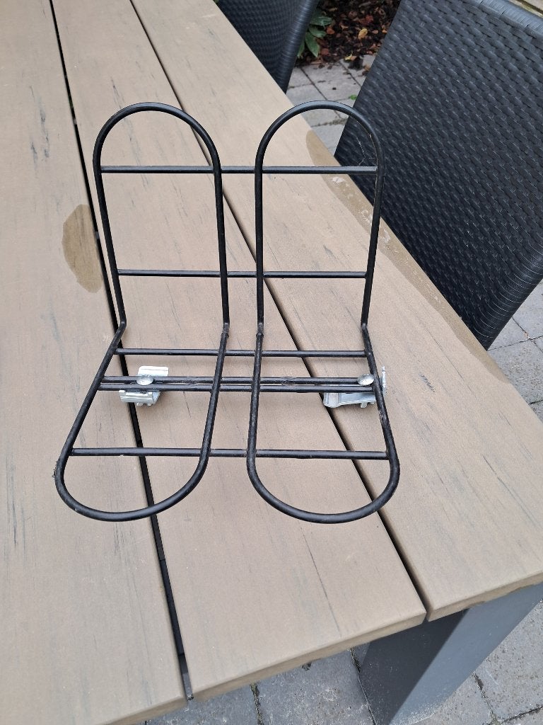 Fietsstoeltje, Fietsen en Brommers, Fietsaccessoires | Fietsstoeltjes, Ophalen, Gebruikt, 0 t/m 13 kg, Achterzitje