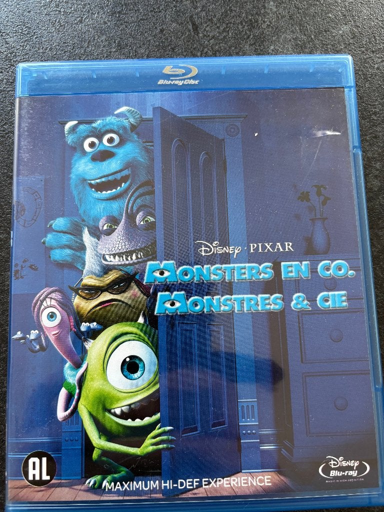 Monsters en Co Blu-ray, CD & DVD, Blu-ray, Français, Tous les âges, Film, Comme neuf