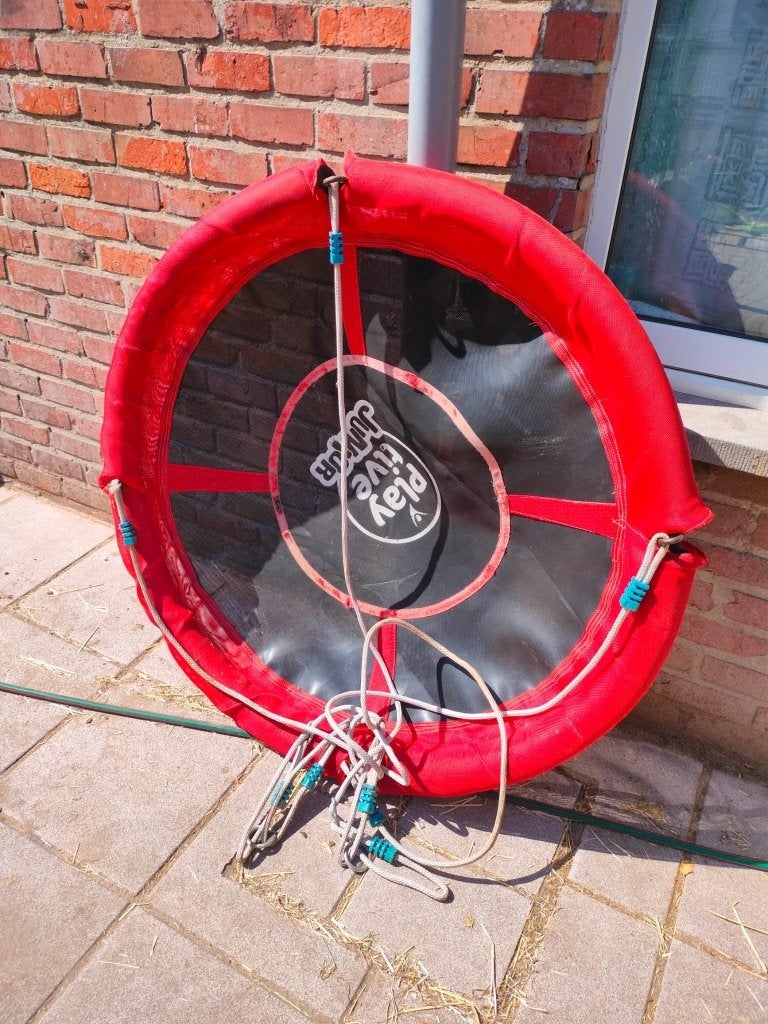 Nestschommel Playtive Junior (Rood/Zwart), Ophalen, Zo goed als nieuw, Schommel