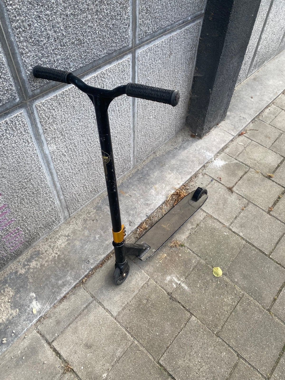 Black Dragon stunt step €10, Fietsen en Brommers, Ophalen, Gebruikt, Gewone step
