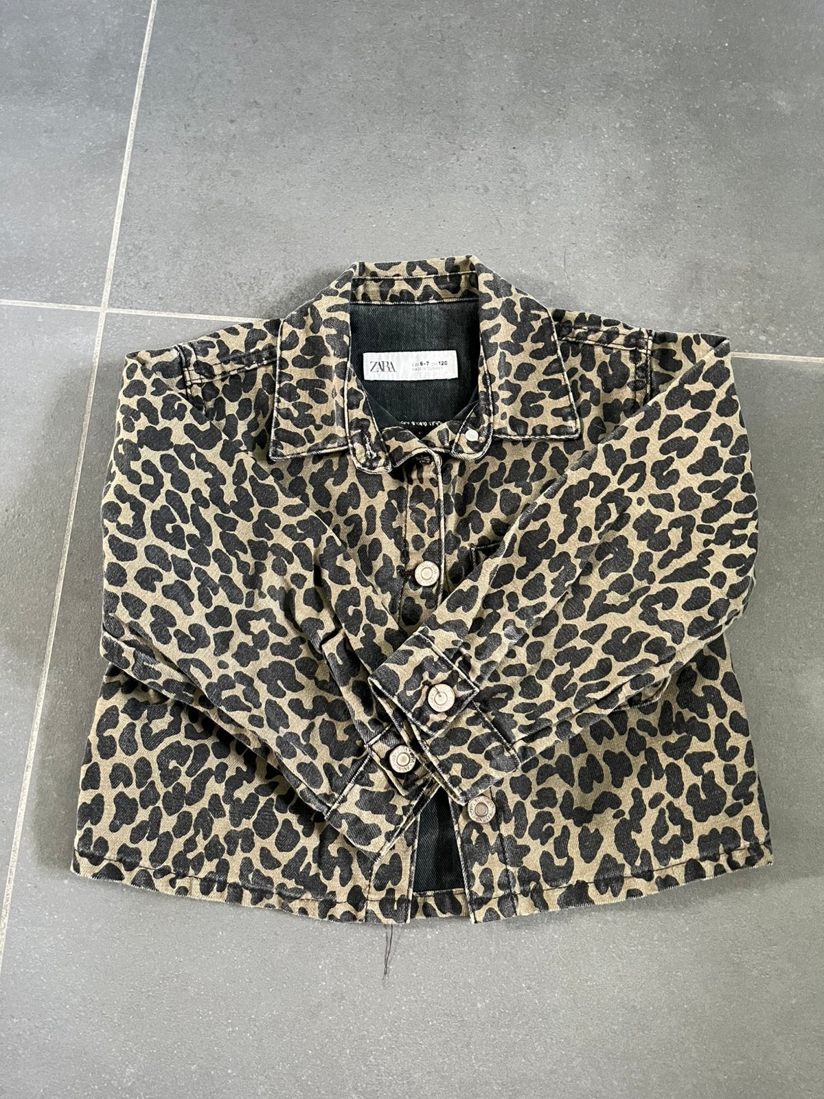 Veste Leopard enfant, Enfants & Bébés, Enlèvement ou Envoi, Comme neuf, Fille
