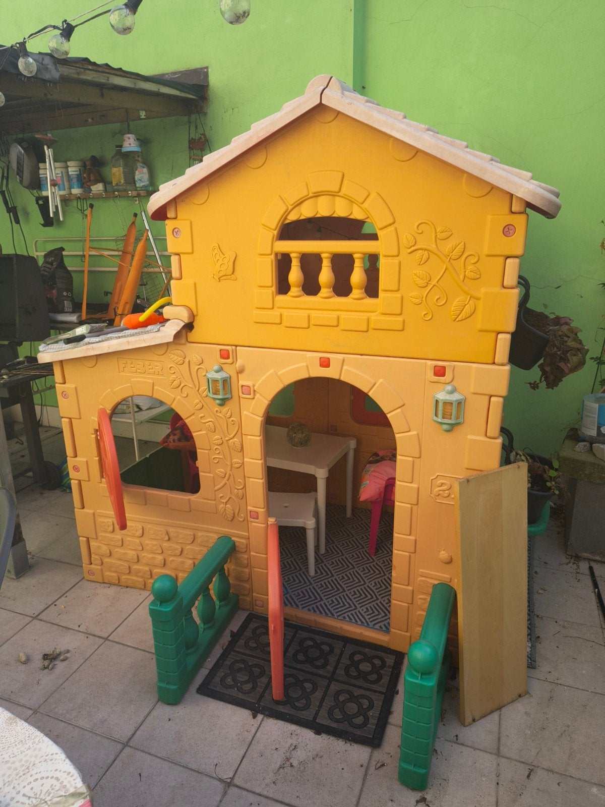 maisonnette jardin/terrasse, Enlèvement, Utilisé, Plastique