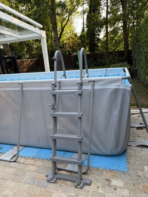 zwembadladder, Tuin en Terras, Ophalen, Gebruikt, Ladder