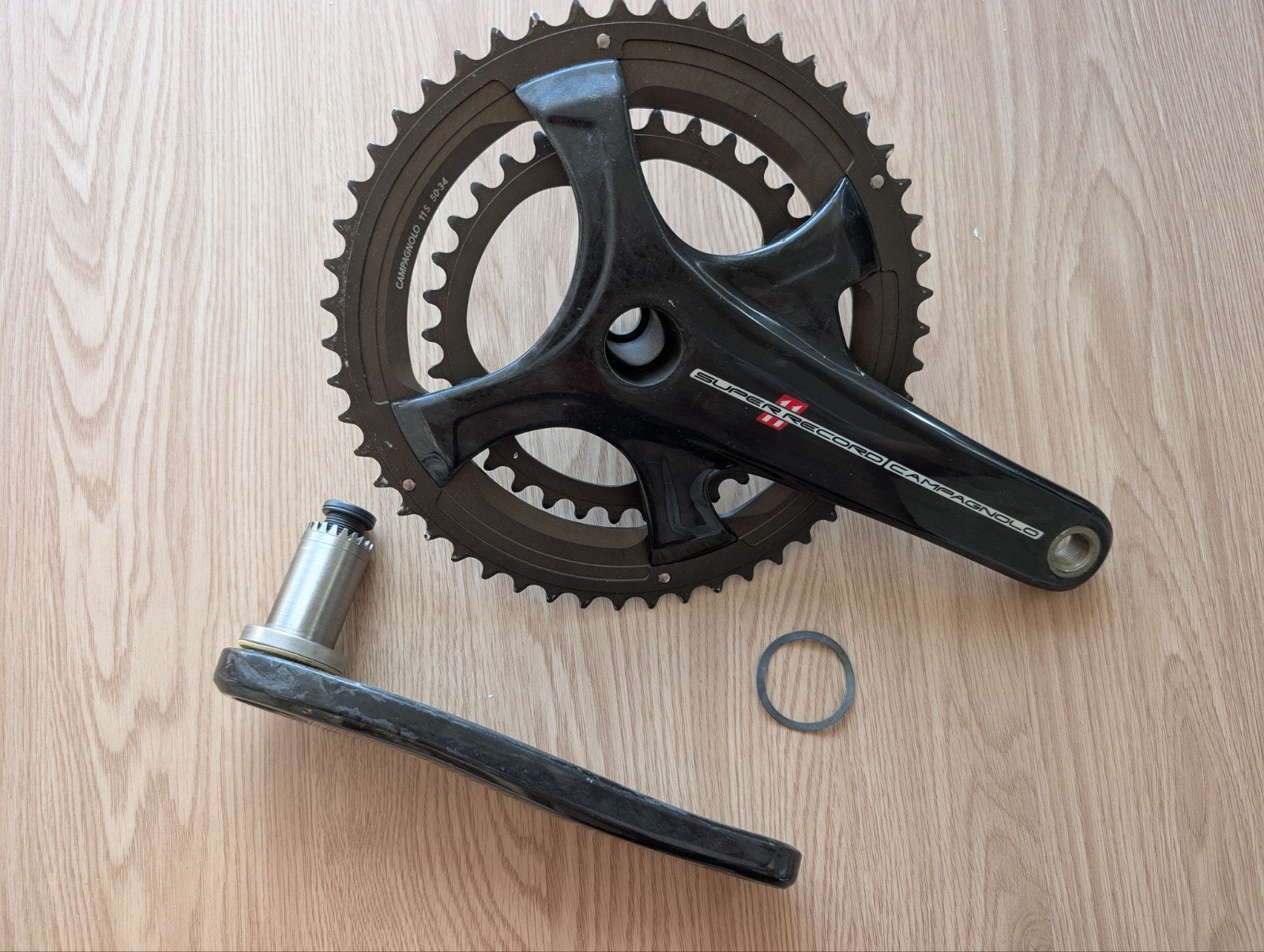 Complete Campagnolo Super record 11 - seminew, Enlèvement