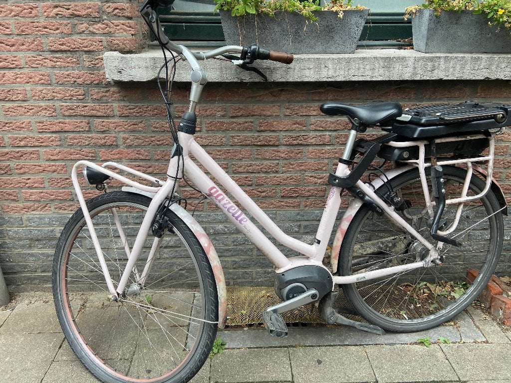 Elektrische fiets gazelle, 51 à 55 cm, Enlèvement, Utilisé, 30 à 50 km par batterie