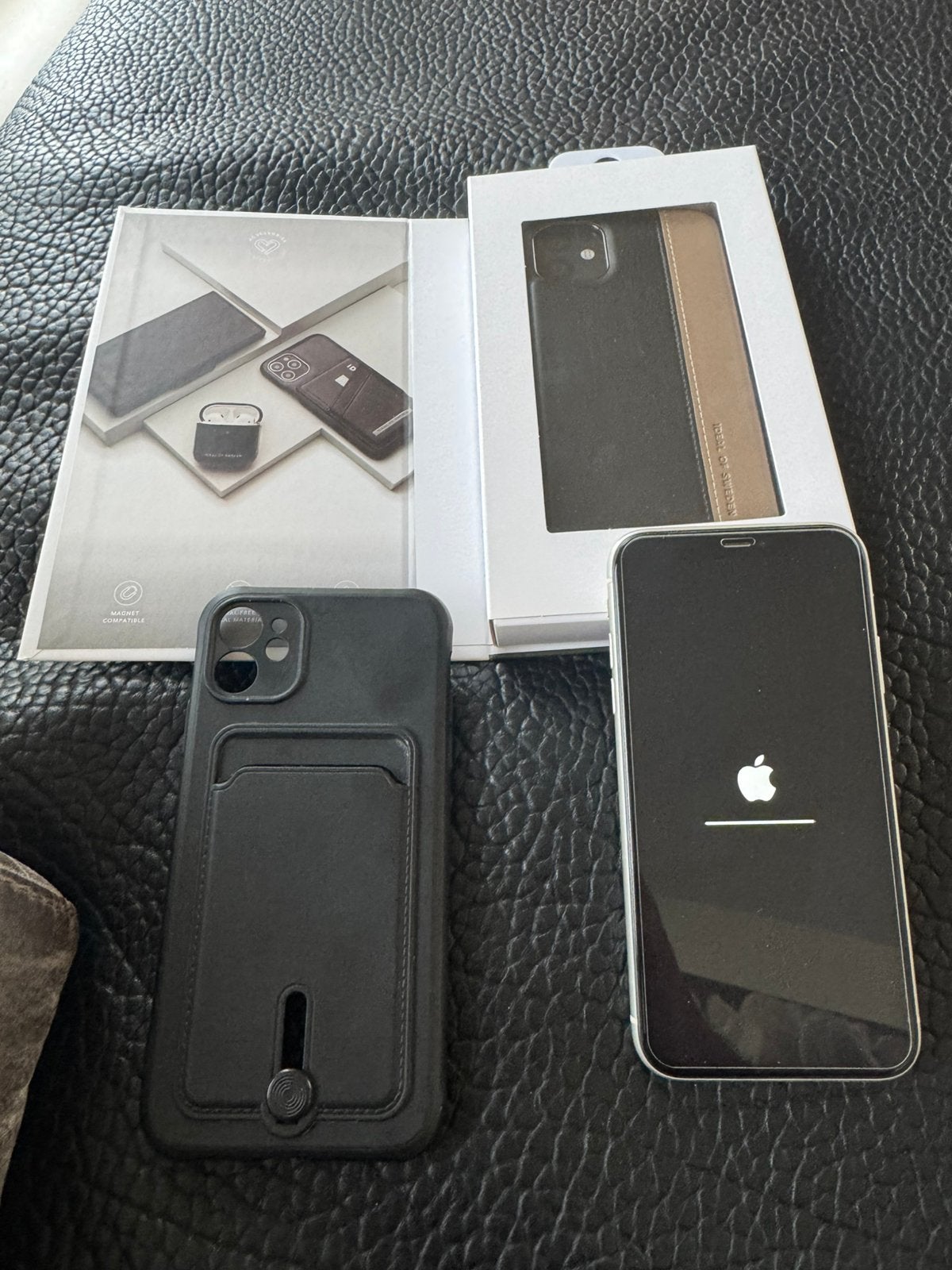 Iphone 11 128mb, witte achterkant, Wit, 76 %, Zonder simlock, 128 GB