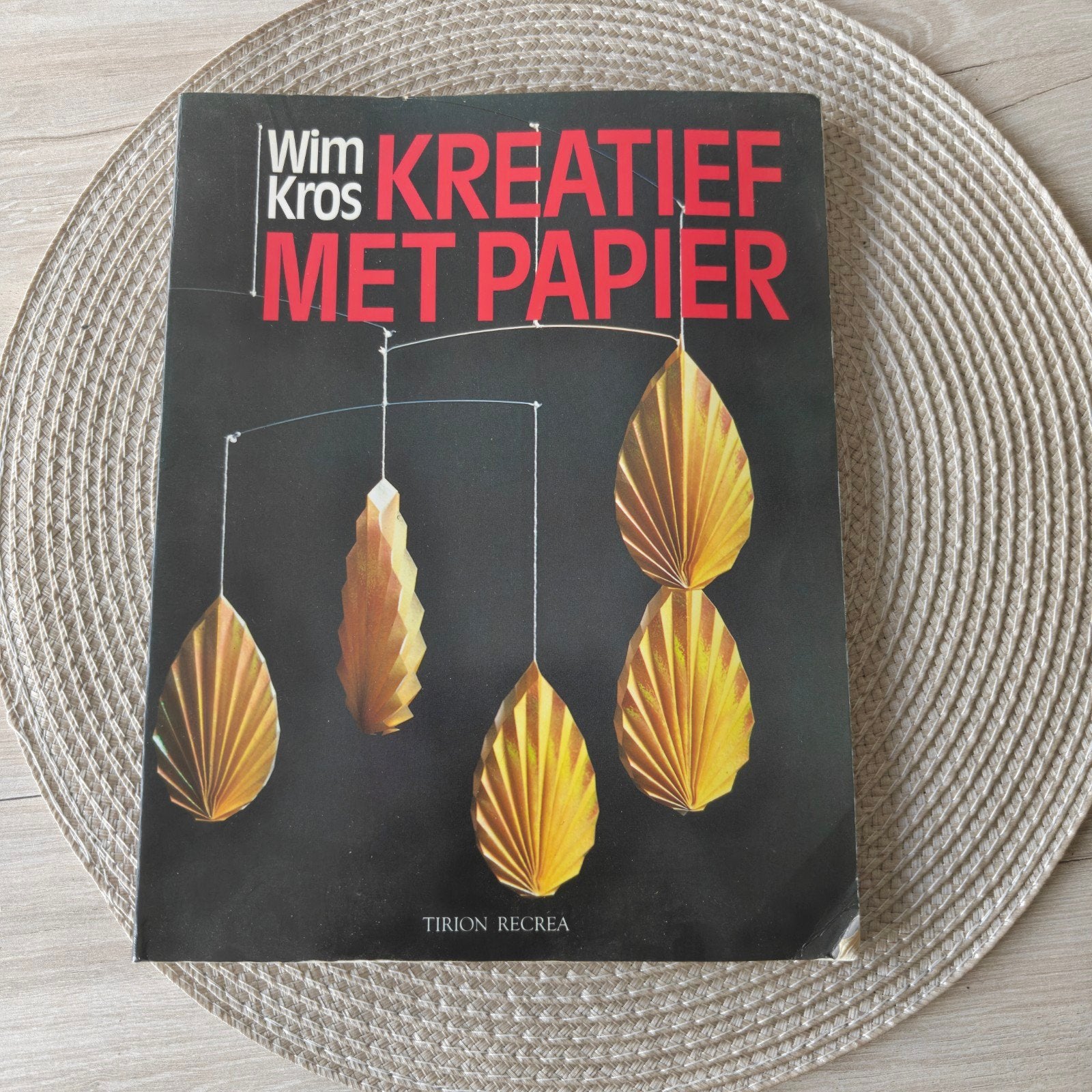 Boek - Creatief met papier - knutselen, Verzenden, Gebruikt, Educatief, Knutselboek