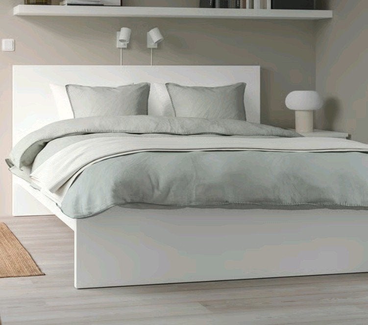 Bed 160x200, Ophalen, Zo goed als nieuw, Tweepersoons, Modern