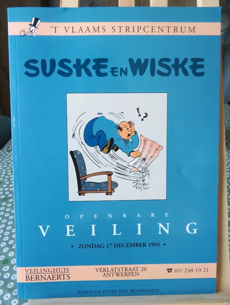 Vandersteen veiling Bernaerts, Ophalen of Verzenden, Zo goed als nieuw, Willy vandersteen